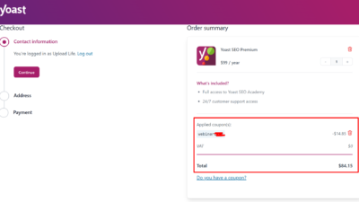 Yoast SEO 15% Coupon