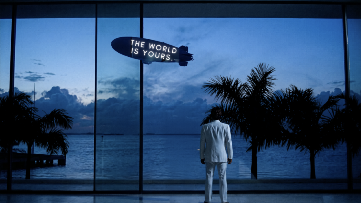 Download “The World Is Yours” Tony Montana Wallpaper (HD)